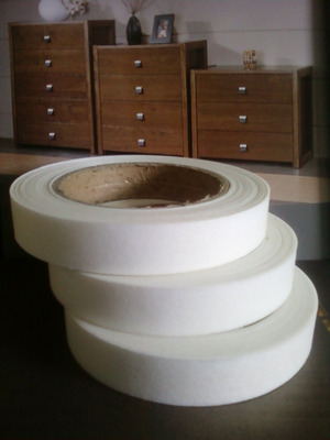 供应指接布、木皮指接布、42mm宽指接布及带胶指接布 家具封边条的专业选择